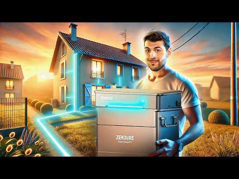 Cette BATTERIE domestique réduit la FACTURE d'électricité !