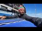 VIDÉO Vendée Globe. « Je ne vais pas passer Noël tout seul » : Arnaud Boissières croise Éric Bellion