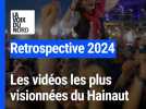 Retrospective 2024 : les vidéos les plus visionnées dans le Hainaut