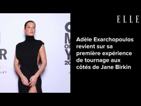 VIDEO : Adle Exarchopoulos revient sur sa premire exprience de tournage aux cts de Jane Birkin