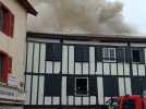 Bayonne : incendie en cours quartier Saint-Esprit