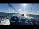 VIDÉO Vendée Globe. Benjamin Ferré navigue sous le soleil, en musique