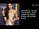 Demi Moore « encore sous le choc » de sa victoire aux Golden Globes, elle partage sa joie