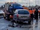 A Calais, un carambolage bloqué la rocade portuaire, deux blessés