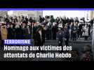 Hommage aux victimes des attentats de Charlie Hebdo et de l'Hyper Cacher