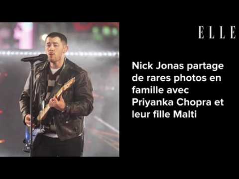 VIDEO : Nick Jonas partage de rares photos en famille avec Priyanka Chopra et leur fille Malti