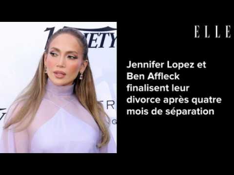 VIDEO : Jennifer Lopez et Ben Affleck finalisent leur divorce aprs quatre mois de sparation