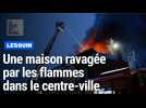 Une maison incendiée dans le centre de Lesquin