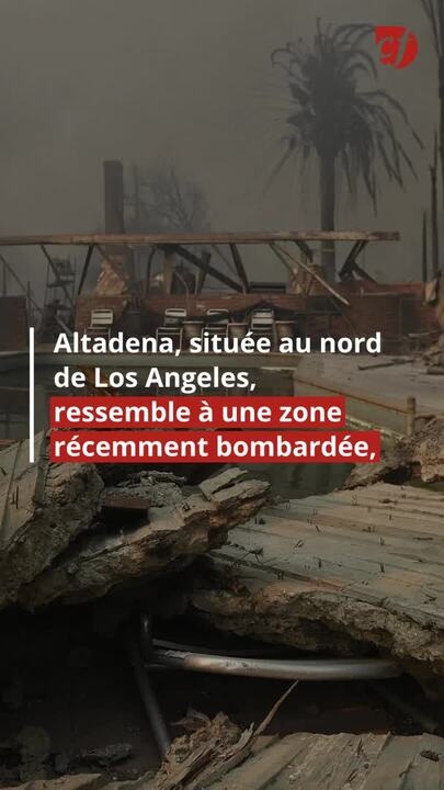 « Nous avons tout perdu » : les images des terribles incendies qui frappent Los Angeles