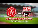 VIDEO. Annecy - Guingamp : tout ce qu'il faut savoir sur le match de Ligue 2