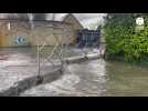 VIDEO. Inondations dans le Calvados. 