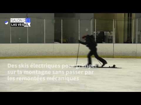 Skis auto-tractés, skate tout-terrain... la mobilité électrique à l'assaut de la neige