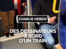 Commémoration de Chalie Hebdo : Quatre dessinateurs montent dans un train pour échanger avec les passagers