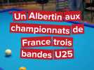 Yohann Alderbonn, d'Albert , participe aux championnats de France de billard