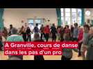 VIDÉO. A Granville, cours de danse dans les pas d'un professionnel