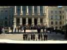 Funérailles de Jimmy Carter: moment de silence devant le Capitole de l'Etat de Géorgie