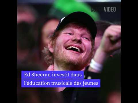 VIDEO : Ed Sheeran veut promouvoir l'tude de…