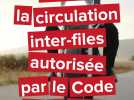 Motos : la circulation en inter-files autorisée par le code de la route partout en France