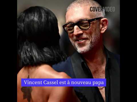 VIDEO : Vincent Cassel est  nouveau papa