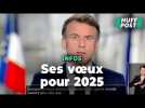 Les vSux du Président Emmanuel Macron pour l'année 2025