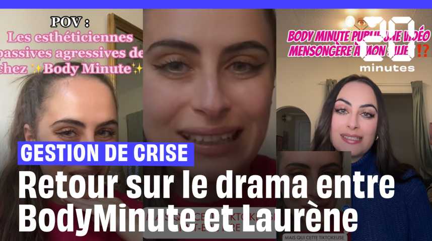 TikTok : Que se passe-t-il entre BodyMinute et la créatrice de contenu Laurène Lévy ?