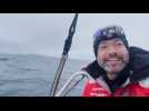 VIDÉO Vendée Globe. Romain Attanasio enjoué au passage du Cap Horn