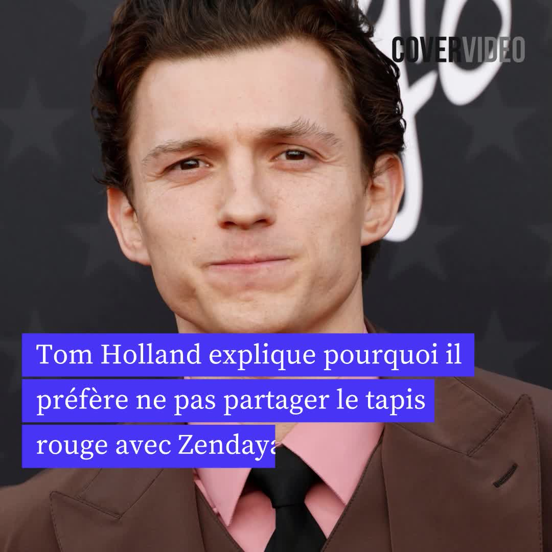 Tom Holland explique pourquoi il préfère ne pas partager de tapis rouge avec Zendaya