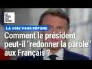 Référendum, dissolution, conventions citoyennes : comment Emmanuel Macron peut-il 