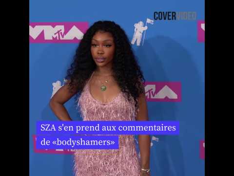 VIDEO : SZA s'en prend aux commentaires de bodyshamers