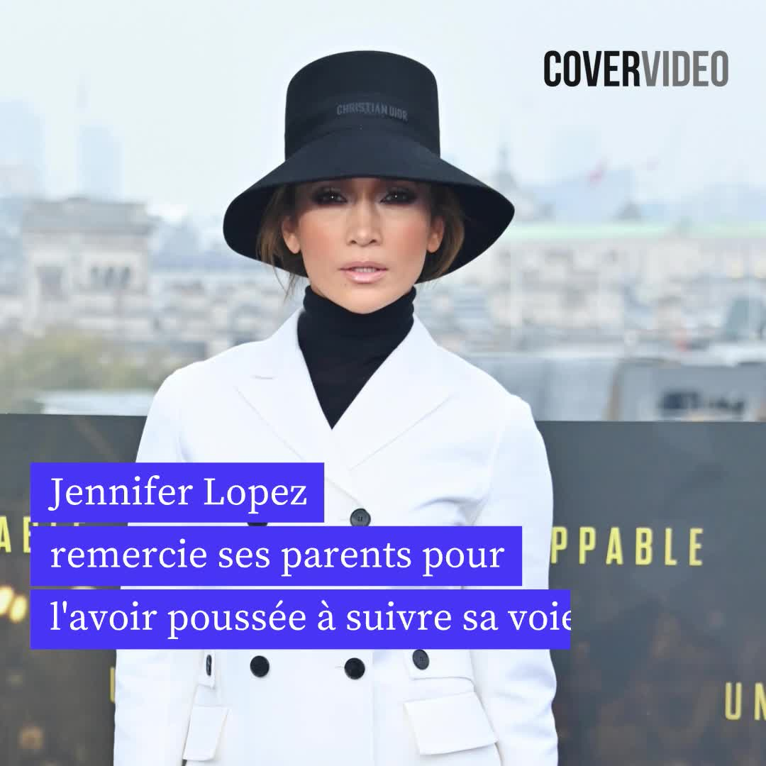 Jennifer Lopez rend hommage à ses parents pour l'avoir poussée à suivre sa voie