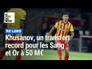 RC Lens : un transfert record à 50 millions d'euros pour Khusanov vers Manchester City