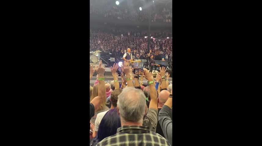 Le dernier concert de Bruce Springsteen en Amérique avant sa venue à