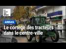 Agriculture: le cortège des tracteurs de la Coordination rurale, lundi, dans le centre d'Arras