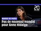 Anne Hidalgo annonce qu'elle ne se représentera pas en 2026 à la Mairie de Paris