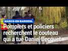 Marcq-en-Baroeul : pompiers plongeurs et policiers recherchent le couteau qui a tué Daniel Becquet dans la Marque