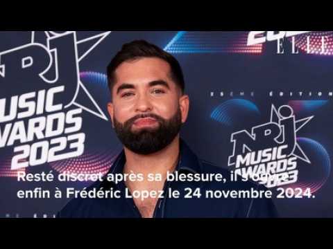 VIDEO : Kendji Girac revient sur son accident par balle :  Ma femme a t l  chaque moment 