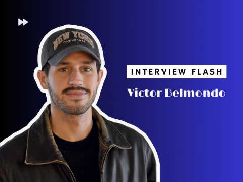 VIDEO : Quiche Lorraine, cinma, l'As des as : l'interview flash de Victor Belmondo