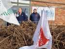 Rouen. Les agriculteurs manifestent devant l'agence de l'eau