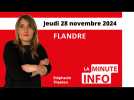 La Minute de l'info du Journal des Flandres du jeudi 28 novembre