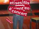 Alain Souchon et ses fils en concert à Nesle