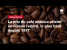 VIDEO. Le prix du café arabica atteint un niveau record, le plus haut depuis 1977