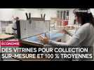 Des vitrines pour collection sur-mesure et 100 % troyennes