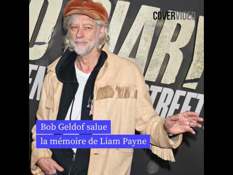 VIDEO : Bob Geldof salue la mmoire de Liam Payne