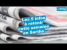 VIDÉO. Agresseur mis en fuite, pluie de stars, économie et politique : 5 infos à retenir en Sarthe