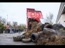 Fumier, paille et tracteurs : les agriculteurs à nouveau mobilisés à Dijon