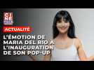 Maria Del Rio émue à l'ouverture de son pop-up store - Ciné-Télé-Revue