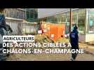 Nouvelle mobilisation d'agriculteurs à Châlons