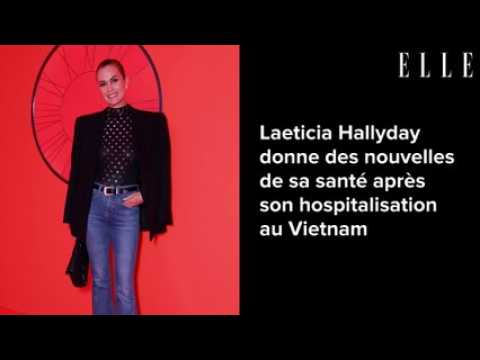 VIDEO : Laeticia Hallyday donne des nouvelles de sa sant aprs son hospitalisation au Vietnam