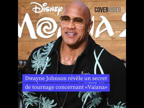 VIDEO : Dwayne Johnson rvle un secret de tournage amusant concernant Vaiana