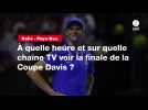 VIDÉO. Italie - Pays-Bas. À quelle heure et sur quelle chaîne TV voir la finale de la Coupe Davis ?